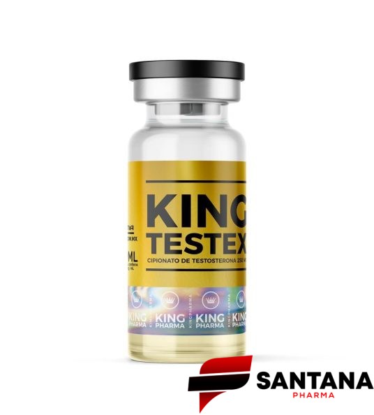 King Testex (Cipionato de Testosterona) 200mg 10ml - King Pharma