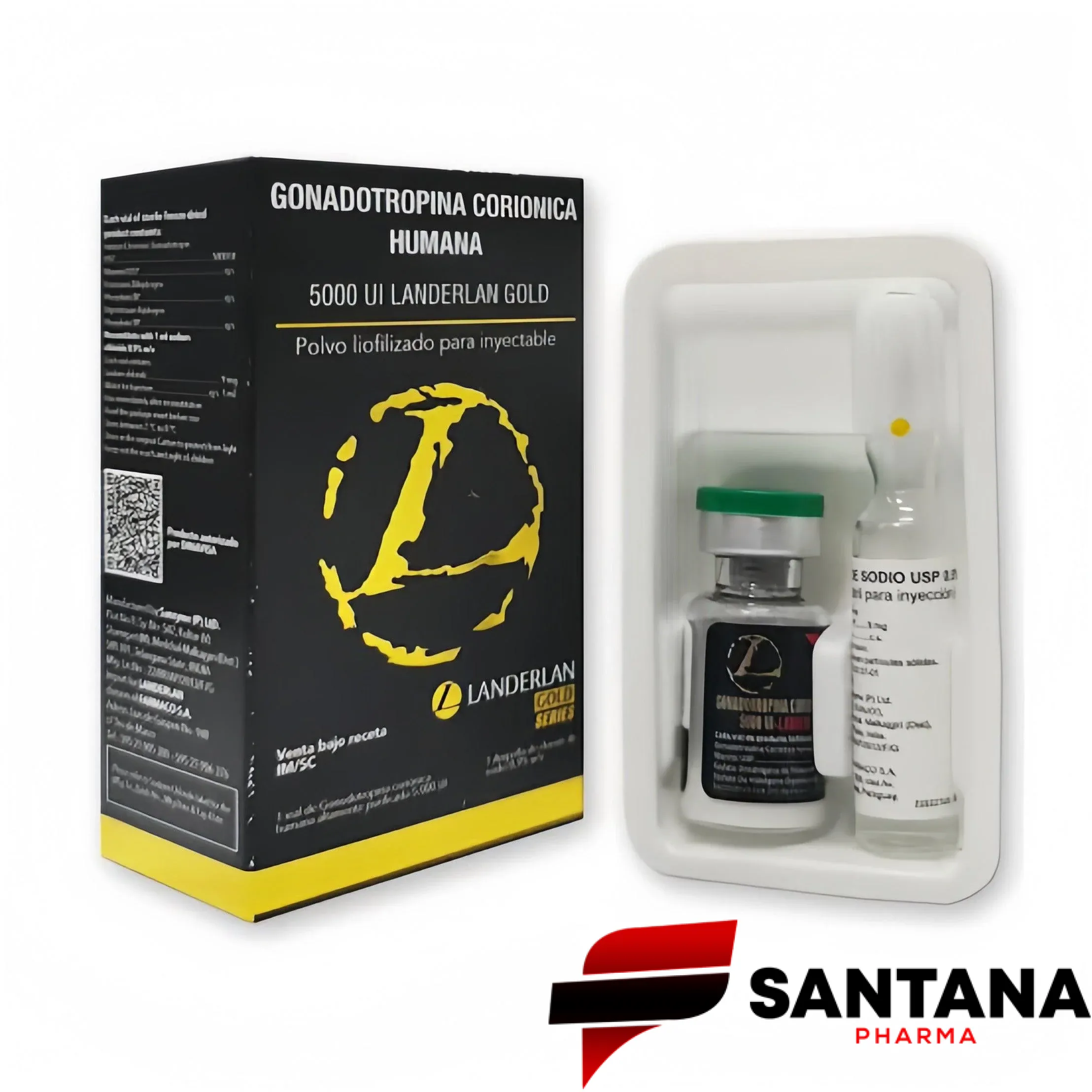 HCG Humano 5.000 UI – Landerlan Gold