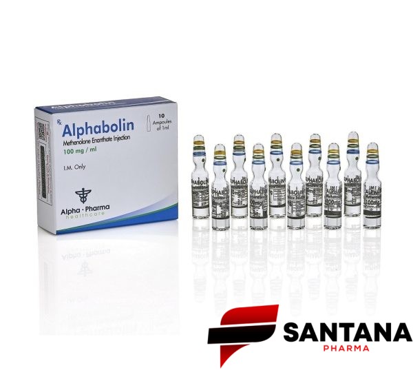 Alphabolin (Primobolan) Enantato de Metenolona 100mg / 10ml - Alpha Pharma