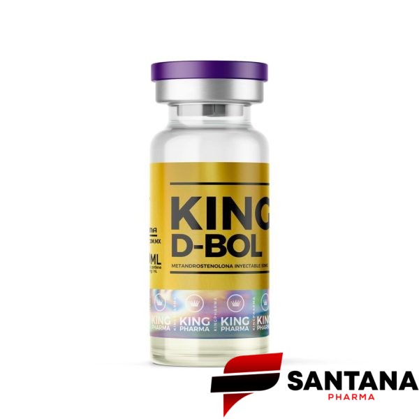 King D-Bol (dianabol injetável) 10ml - 50mg/ml - King Pharma