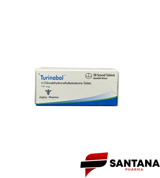 Turinabol (Chlorodehydromethyltestosterone) 10mcg / 50 caps - Alpha Pharma