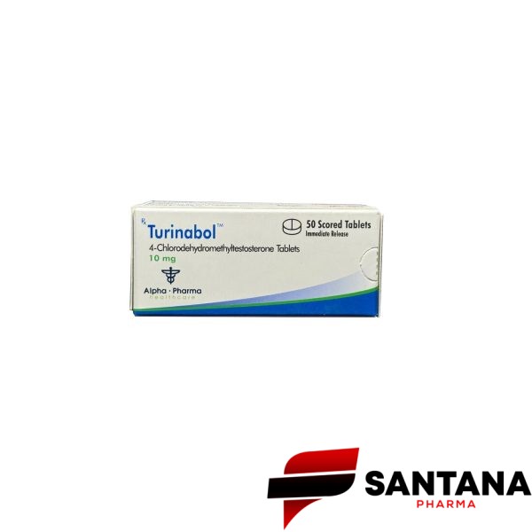 Turinabol (Chlorodehydromethyltestosterone) 10mcg / 50 caps - Alpha Pharma