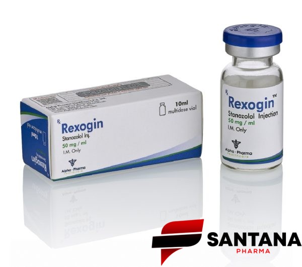 Rexogin (Stanozolol) 50mg / 10ml - Alpha Pharma - Imagem 2