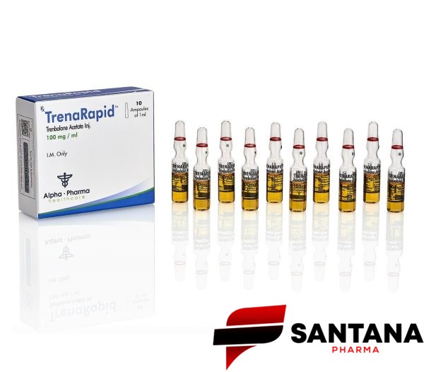 TrenaRapid (Trembolona Acetato) 100mg / 10ml - Alpha Pharma