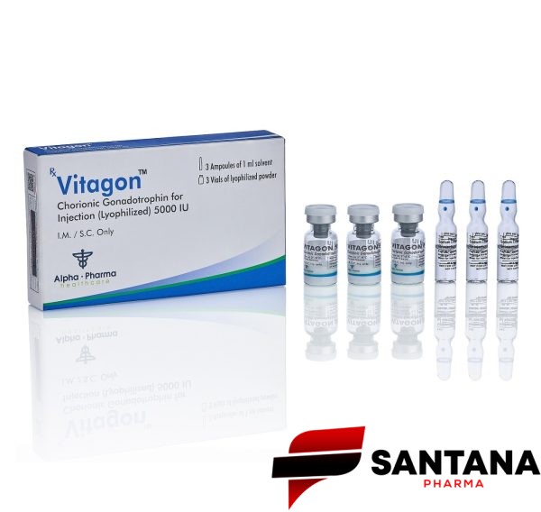 Vitagon HCG Humano 5.000 UI - Alpha Pharma