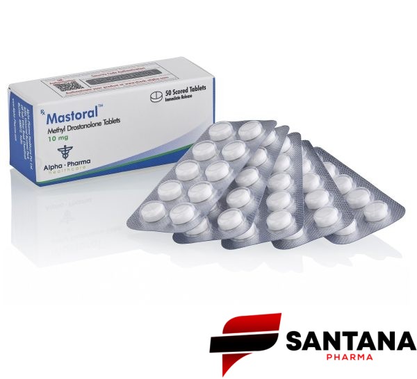 Mastoral Masteron Oral (Drostanolona Propionato) 10mg / 50caps - Alpha Pharma
