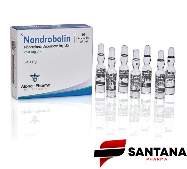 Nandrobolin 250 Decanoato de Nandrolona (Deca) 250mg / 10ml - Alpha Pharma