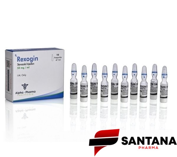 Rexogin (Stanozolol) 50mg / 10ml - Alpha Pharma