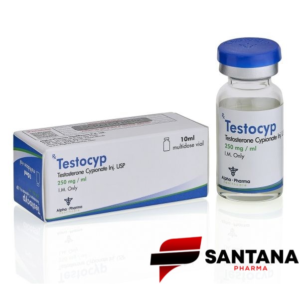 Testocyp (Cipionato de Testosterona) 250mg / 10ml - Alpha Pharma - Imagem 2