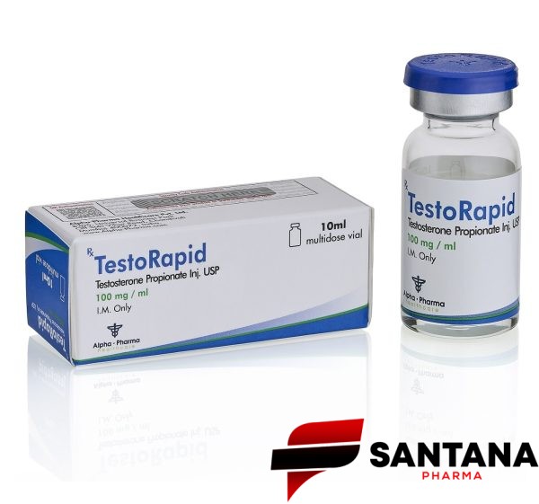TestoRapid (Propionato de Testosterona) 100mg / 10ml - Alpha Pharma - Imagem 2