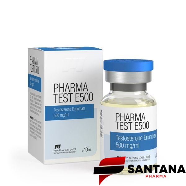 Pharma Test E500 (Enantato de Testosterona) - 500mg / 10ml - Pharmacom Labs