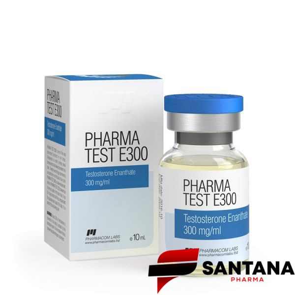 Pharma Test E300 (Enantato de Testosterona) - 300mg / 10ml - Pharmacom Labs