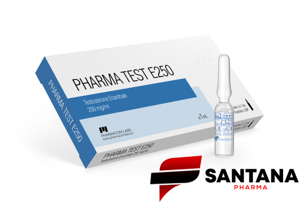 Pharma Test E250 (Enantato de Testosterona) - 250mg / 10ml - Pharmacom Labs