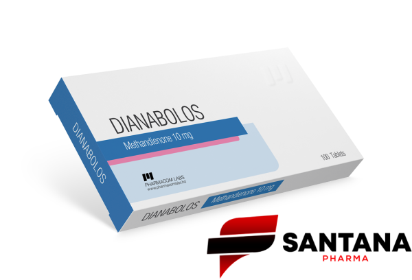 Dianabolos (Dianabol) 10mg / 100comp. - Pharmacom Labs