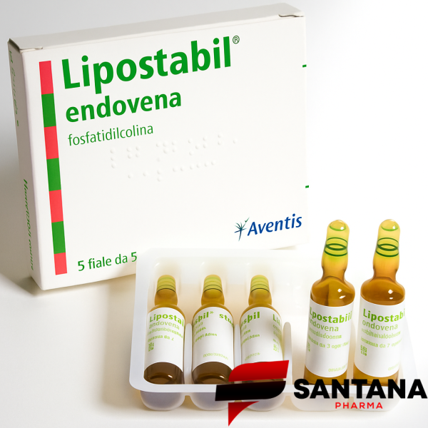 Lipostabil (5 Ampolas de 5ml cada) - Aventis
