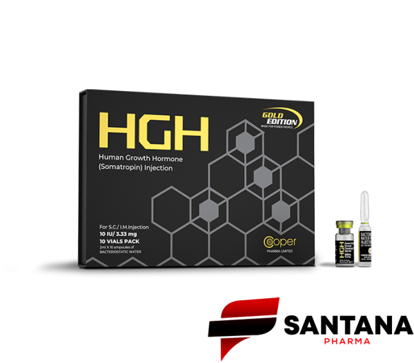 HGH (GH Somatropina) 100ui (10ui/amp.) - Cooper pharma