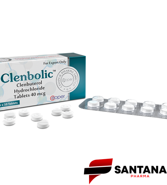 Clenbolic (Clenbuterol) 40mcg/ 50 comp. - Cooper Pharma