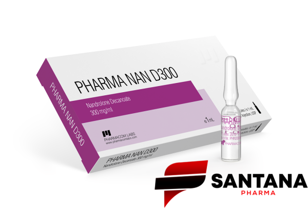 Pharma Nan D300 (Deca) Decanoato de Nandrolona 300mg / 10ml - Pharmacom Labs