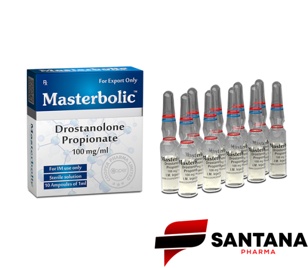 Masterbolic Masteron (Drostanolona Propionato) 100mg / 10ml - Cooper Pharma