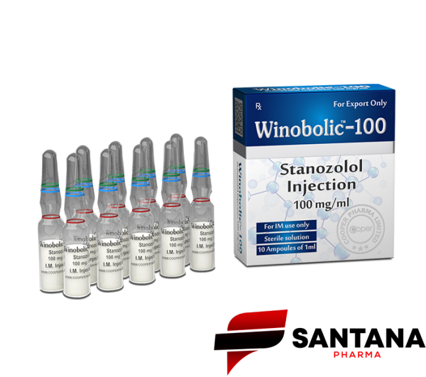 Winobolic-100 ( Stanozolol ) 100mg / 10ml - Cooper Pharma